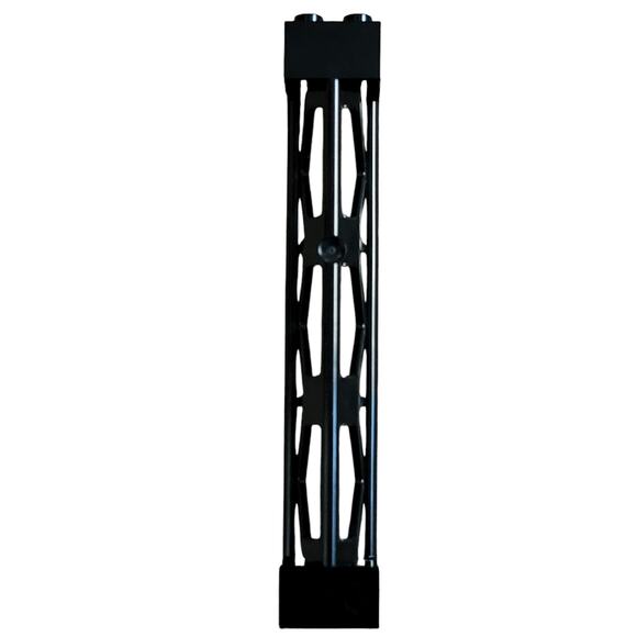 LEGO Lattice Tower Support Girder Triangular Black 95347 Replacement Parts Piece - Picture 3 of 4